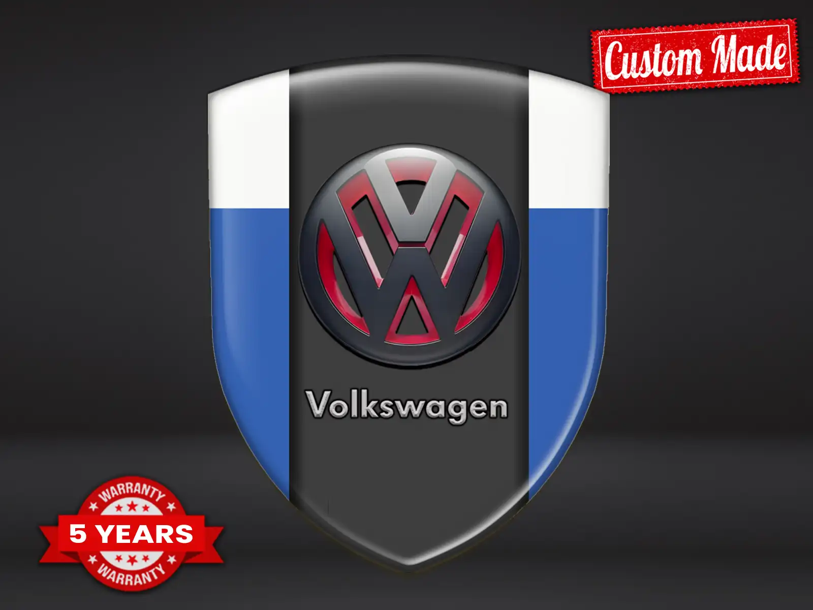 VW Autocollants Auto Affaires Course Design Qualité